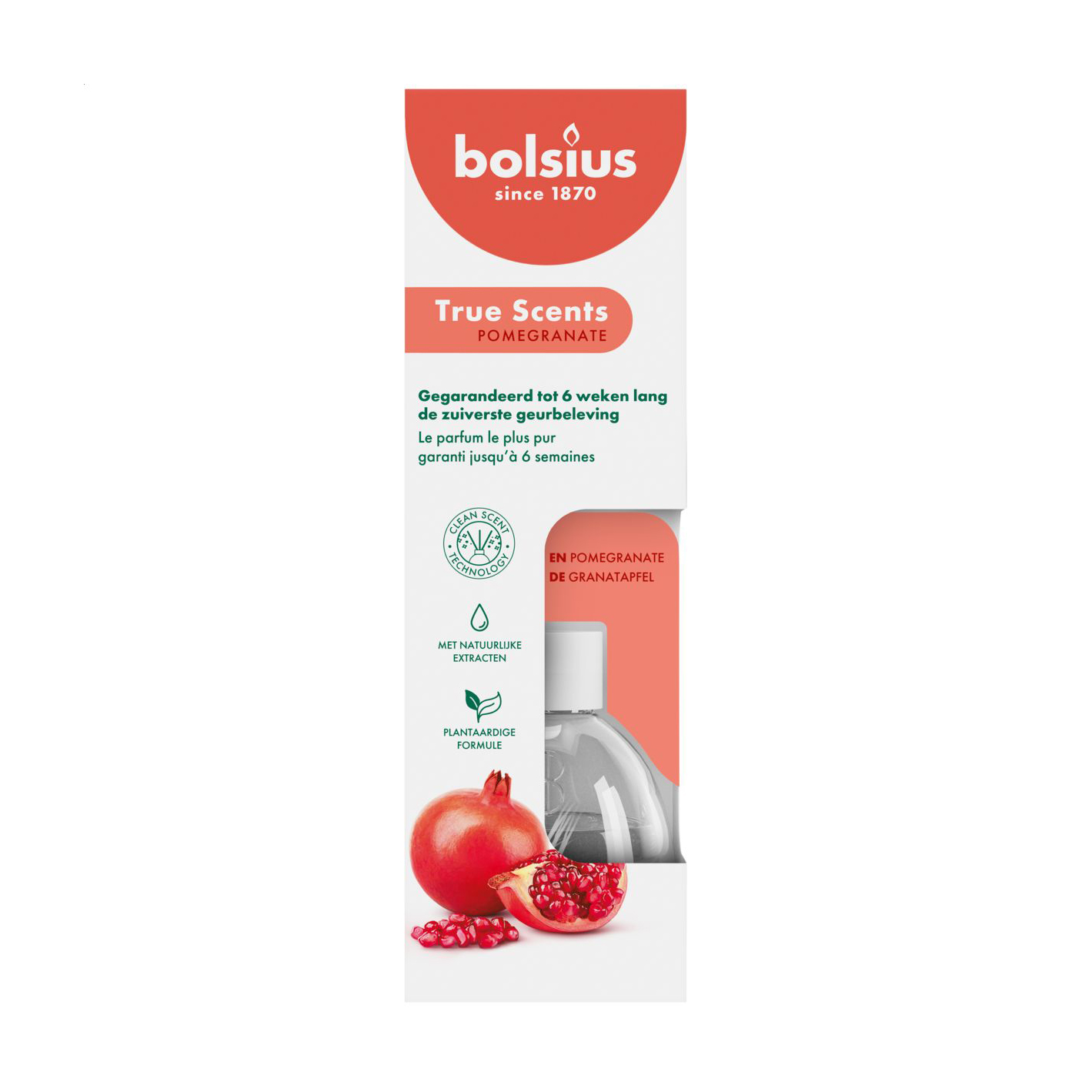Аромадифузор Bolsius True Scents Pomegranate, 60 мл